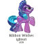 Мини-пони 'из мешка' - прозрачная сверкающая Ribbon Wishes, 1a серия 2014, My Little Pony [A8331-09] - A8331-09a.jpg