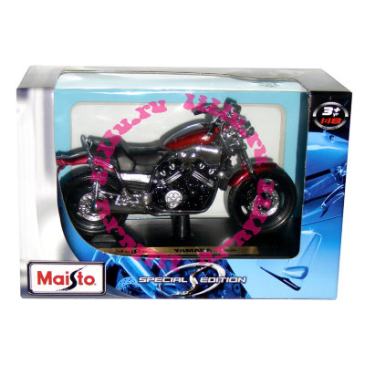 Модель мотоцикла Yamaha Vmax, 1:18, Maisto [39300-18] Модель мотоцикла Yamaha Vmax, 1:18, Maisto [39300-18]