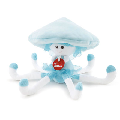 Мягкая игрушка &#039;Голубая медуза Стелла&#039;, 28см, Trudi [26884] Мягкая игрушка 'Голубая медуза Стелла', 28см, Trudi [26884]