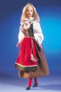 Кукла Барби 'Шведка' (Swedish Barbie), коллекционная, Mattel [24672]