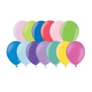 Воздушные шарики 10" (25см), ассорти, в банке, 300 шт [1110-0004]