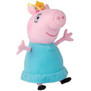 Мягкая игрушка 'Мама Свинка - королева', 23 см, Peppa Pig, Росмэн [31153]