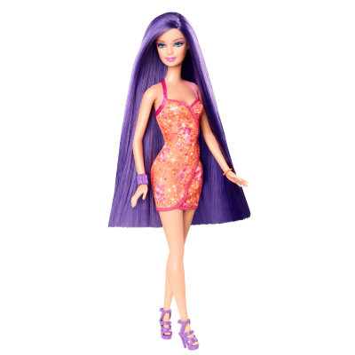 Кукла Барби из серии &#039;Длинные волосы&#039;, Barbie, Mattel [Y9928] Кукла Барби из серии 'Длинные волосы', Barbie, Mattel [Y9928]