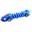 Машинка Flexforce, синяя, из серии 'Мутанты', Hot Wheels, Mattel [BBY82] - BBY82.jpg
