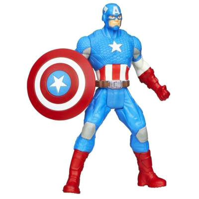Фигурка &#039;Капитан Америка&#039; (Captain America) 10см, Avengers, Hasbro [A4433] Фигурка 'Капитан Америка' (Captain America) 10см, Avengers, Hasbro [A4433]