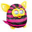Игрушка интерактивная 'Ферби Бум черно-розовый полосатик', русская версия, Furby Boom, Hasbro [A4337] - А4337-2.jpg