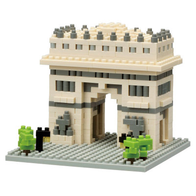 Конструктор 'Триумфальная Арка' из серии 'Достопримечательности', nanoblock [NBH-075] Конструктор 'Триумфальная Арка' из серии 'Достопримечательности', nanoblock [NBH-075]