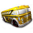 Коллекционная модель школьного автобуса Super Bus - HW City 2014, желтая, Hot Wheels, Mattel [BFC29] - BFC29-2.jpg