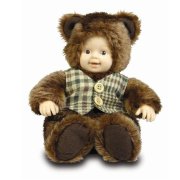 Кукла 'Младенец-мишка в жилетке', 23 см, Anne Geddes [542941]