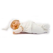 Кукла 'Спящий младенец в белом', 23 см, серия 2012 года, Anne Geddes [579132]