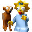 Минифигурка 'Мэгги и Маленький помощник Санты', вторая серия The Simpsons 'из мешка', Lego Minifigures [71009-04] - 71009-04.jpg