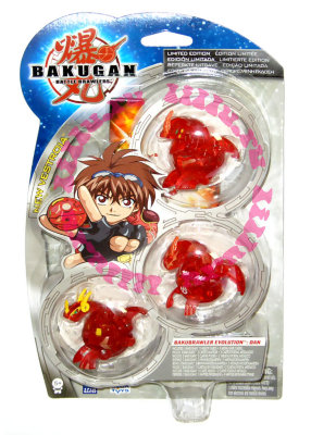 Эволюционный набор Bakubrawler Evolution - Dan, красный, ограниченный выпуск, Bakugan Battle Brawlers [64350-665] Эволюционный набор Bakubrawler Evolution - Dan, красный, ограниченный выпуск, Bakugan Battle Brawlers [64350-665]