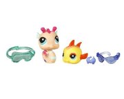 Призовые зверюшки 2011, Морской Конёк и Рыбка, Littlest Pet Shop Collector Pets [28471]