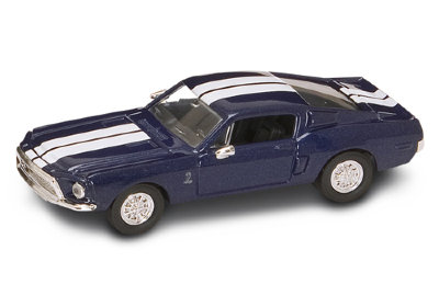 Модель автомобиля Shelby GT 500-KR 1968, синяя, 1:43, Yat Ming [94214B] Модель автомобиля Shelby GT 500-KR 1968, синяя, 1:43, Yat Ming [94214B]