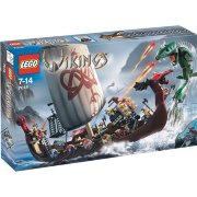 Конструктор "Корабль Викингов: сражение со Змием Мидгардом", серия Lego Vikings [7018]