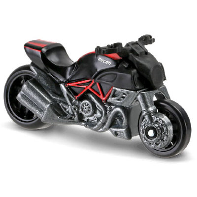 Модель мотоцикла &#039;Ducati Diavel&#039;, Черный, HW Moto, Hot Wheels [DHR39] Модель мотоцикла 'Ducati Diavel', Черный, HW Moto, Hot Wheels [DHR39]
