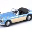 Модель автомобиля Austin Healey 100/6 Cabriolet, в пластмассовой коробке, 1:43, Cararama [251XPND-2] - c251pnd02_enl78.jpg