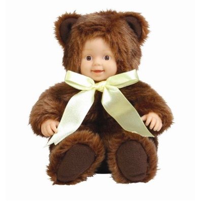 Кукла &#039;Младенец-медведица в шарфе&#039;, 23 см, Anne Geddes [542961] Кукла 'Младенец-медведица в шарфе', 23 см, Anne Geddes [542961]
