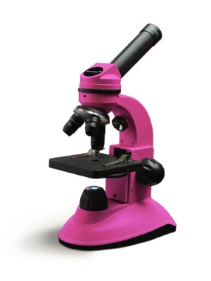 Детский биологический микроскоп Levenhuk Rainbow 2L Pink, розовый, 64-640x [2Lpink] Биологический учебный микроскоп Levenhuk Rainbow 2L Pink, розовый, 64-640x [2Lpink]