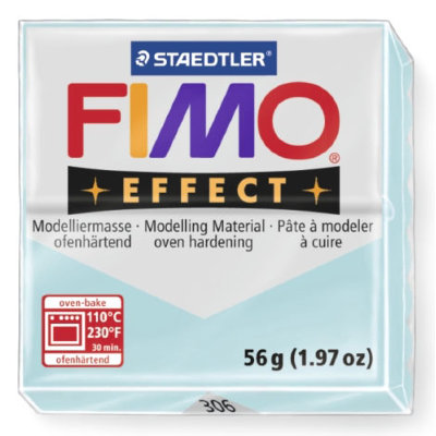 Полимерная глина FIMO Effect Double Ice Crystal Blue, голубой ледяной кварц, 56г, FIMO [8020-306] Полимерная глина FIMO Effect Double Ice Crystal Blue, голубой ледяной кварц, 56г, FIMO [8020-306]