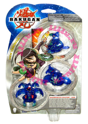 Эволюционный набор Bakubrawler Evolution - Shun, синий, ограниченный выпуск, Bakugan Battle Brawlers [64350-666] Эволюционный набор Bakubrawler Evolution - Shun, синий, ограниченный выпуск, Bakugan Battle Brawlers [64350-666]