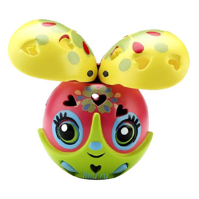 * Игровой набор 'Божья коровка с подставкой', Зублс из серии Petal Point, Zoobles [43904] Игровой набор 'Божья коровка с подставкой', Зублс из серии Petal Point, Zoobles [43904]