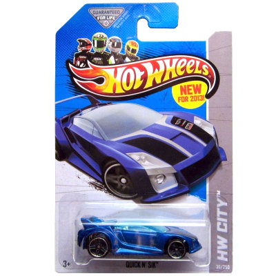 Модель автомобиля 'Quick n' Sik', синяя, HW City, Hot Wheels [BFF89] Модель автомобиля 'Quick n' Sik', синяя, HW City, Hot Wheels [BFF89]


