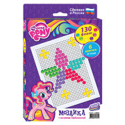 Мозаика 'Моя маленькая пони', 130 элементов, My Little Pony, Затейники [GT8678]