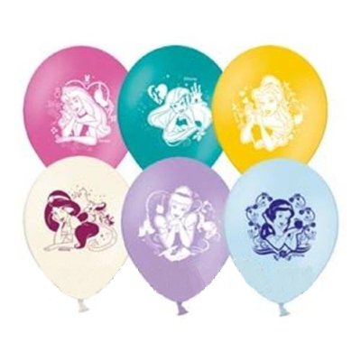 Воздушные шарики &#039;Дисней - Принцессы&#039;, 30 см, 5 шт [1111-0281] Воздушные шарики 'Дисней - Принцессы', 30 см, 5 шт [1111-0281]