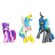 Набор мини-пони 'Королевский сюрприз' (Royal Surprise) - Queen Chrysalis, Twilight Sparkle, Princess Celestia, My Little Pony [A4362]