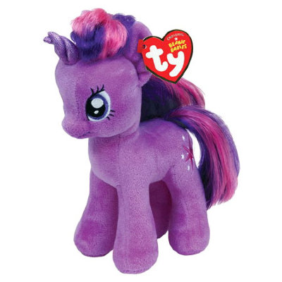 Мягкая игрушка &#039;Пони Twilight Sparkle&#039;, 33 см, My Little Pony, TY [90204] Мягкая игрушка 'Пони Twilight Sparkle', 33 см, My Little Pony, TY [90204]