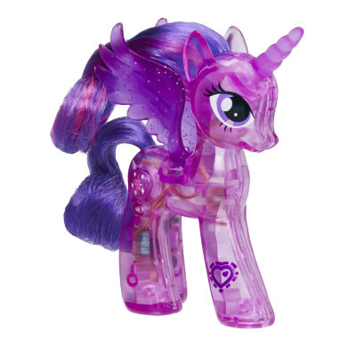 Игровой набор &#039;Пони Princess Twilight Sparkle&#039;, прозрачная, светящаяся, из серии &#039;Исследование Эквестрии&#039; (Explore Equestria), My Little Pony, Hasbro [B8075] Игровой набор 'Пони Princess Twilight Sparkle', прозрачная, светящаяся, из серии 'Исследование Эквестрии' (Explore Equestria), My Little Pony, Hasbro [B8075]