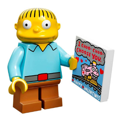 Минифигурка &#039;Ральф Виггам&#039;, серия The Simpsons &#039;из мешка&#039;, Lego Minifigures [71005-10] Минифигурка 'Ральф Виггам', серия The Simpsons 'из мешка', Lego Minifigures [71005-10]