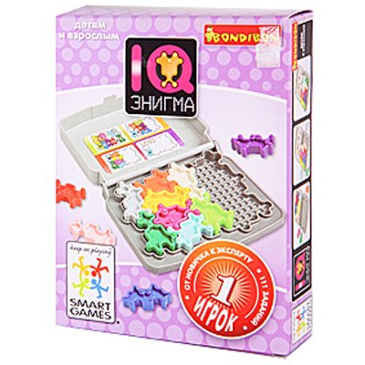 Игра логическая 'IQ-Энигма', Bondibon, Smart Games [BB0882] Игра логическая 'IQ-Энигма', Bondibon, Smart Games [BB0882]