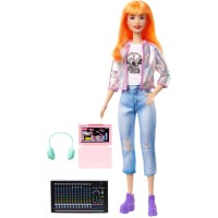 Кукла Барби 'Музыкальный продюсер', из серии 'Я могу стать', Barbie, Mattel [GTN79]