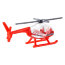 Коллекционная модель вертолета Island Hopper - HW City 2014, бело-красная, Hot Wheels, Mattel [BFC61] - BFC61-2.jpg