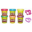 Набор сверкающего пластилина Play-Doh, 6 цветов, Play-Doh, Hasbro [A5417] - A5417-1.jpg