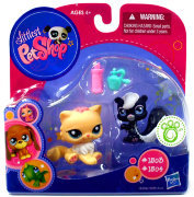 Коллекционные зверюшки 2010 - Кошка и Скунс, специальная серия, Littlest Pet Shop [18506]