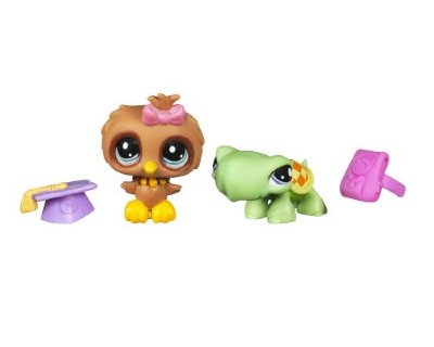 Призовые зверюшки 2011, Сова и Черепаха, Littlest Pet Shop Collector Pets [28469] Призовые зверюшки 2011, Сова и Черепаха, Littlest Pet Shop Collector Pets [28469]