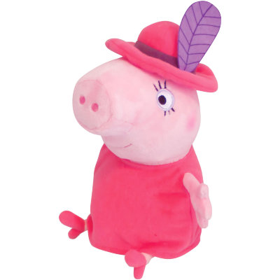 Мягкая игрушка 'Мама Свинка в шляпе', 25 см, Peppa Pig, Росмэн [29625] Мягкая игрушка 'Мама Свинка в шляпе', 25 см, Peppa Pig, Росмэн [29625]