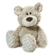 Мягкая игрушка 'Медвежонок, серо-бежевый', сидячий, 50 см, коллекция 'Классические медведи', NICI [35595]