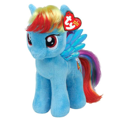 Мягкая игрушка &#039;Пони Rainbow Dash&#039;, 33 см, My Little Pony, TY [90205] Мягкая игрушка 'Пони Rainbow Dash', 33 см, My Little Pony, TY [90205]
