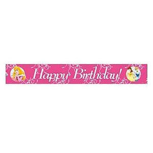 Набор баннеров &#039;Принцессы Дисней - Happy Birthday&#039;, 90 см, 3 шт, Procos [3350] Набор баннеров 'Принцессы Дисней - Happy Birthday', 90 см, 3 шт, Procos [3350]