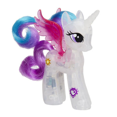 Игровой набор &#039;Пони Princess Celestia&#039;, прозрачная, светящаяся, из серии &#039;Исследование Эквестрии&#039; (Explore Equestria), My Little Pony, Hasbro [B8076] Игровой набор 'Пони Princess Celestia', прозрачная, светящаяся, из серии 'Исследование Эквестрии' (Explore Equestria), My Little Pony, Hasbro [B8076]