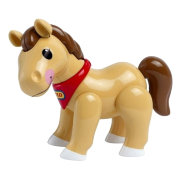 * Развивающая игрушка 'Светло-коричневая пони', коллекция 'Ферма', Tolo [89727-3]