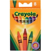 Разноцветные восковые мелки, 8 цветов, Crayola [0008]