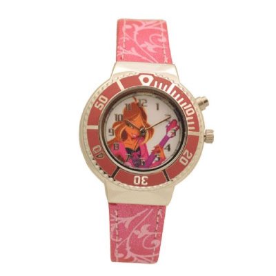 * Часы наручные 'Winx Club - Flora', с подсветкой [12853f] Часы наручные 'Winx Club - Flora', с подсветкой [12853f]