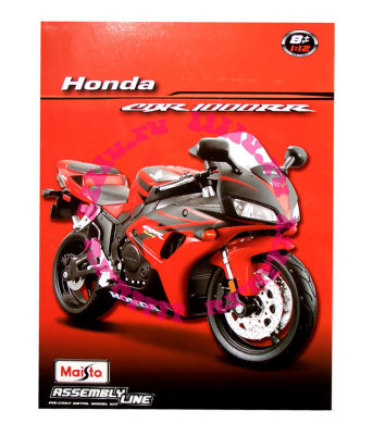 Сборная модель мотоцикла Honda CBR 1000 RR, 1:12, из серии Assembly Line, Maisto [39092] Сборная модель мотоцикла Honda CBR 1000 RR, 1:12, из серии Assembly Line, Maisto [39092]