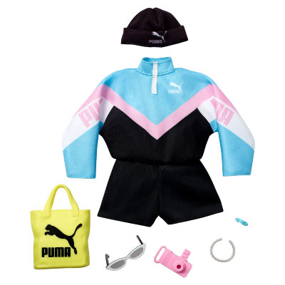 Набор одежды для Барби, из специальной серии &#039;Puma&#039;, Barbie [GJG31] Набор одежды для Барби, из специальной серии 'Puma', Barbie [GJG31]