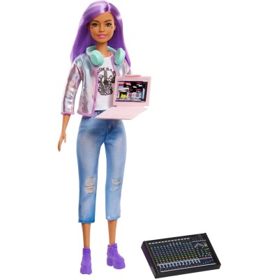 Кукла Барби &#039;Музыкальный продюсер&#039;, из серии &#039;Я могу стать&#039;, Barbie, Mattel [GTN80] Кукла Барби 'Музыкальный продюсер', из серии 'Я могу стать', Barbie, Mattel [GTN80]